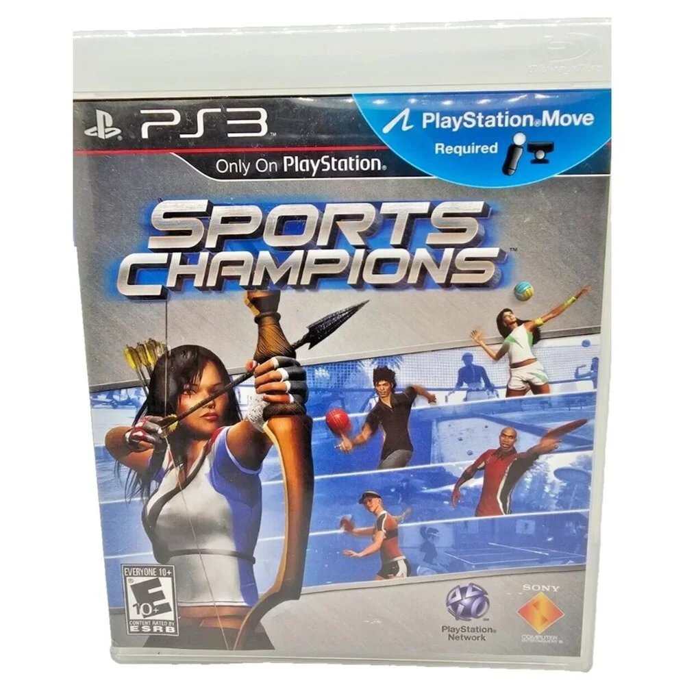 Sports Champions (Sony PlayStation 3 , 2010) PS3 move no scratches